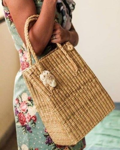 Buy Hand Embroidered Poppy Kauna-Grass Bag by AFEW ACCESSORIES at Ogaan  Online Shopping Site